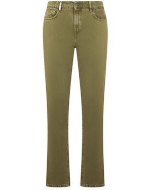 Moschino Straight Fit Jeans - Green