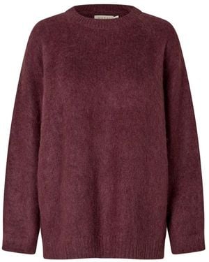 Masai Trui Met Ronde Hals - Paars