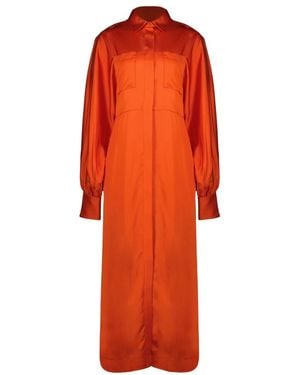 IRO Shirt Dresses - Orange