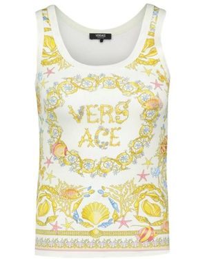 Versace Sleeveless Tops - Amarillo