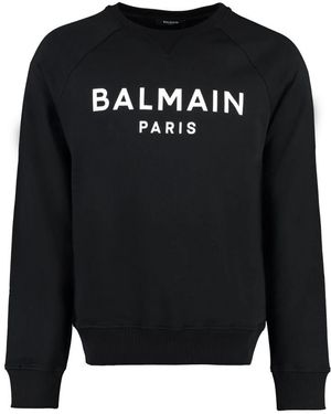 Balmain Sweatshirts - Black