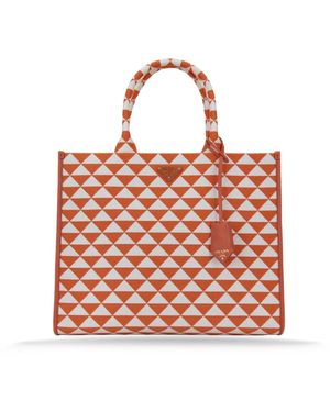 Prada Tote Bags - Rojo