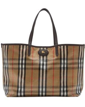 Burberry Tote Bags - Marrone