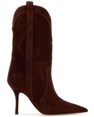 Paris Texas Cowboy Boots - Marrone