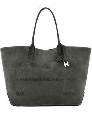 Hogan Address Shopping Bag - Zwart