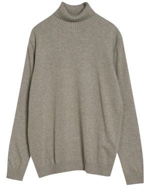 Oscar Jacobson Turtlenecks - Grey