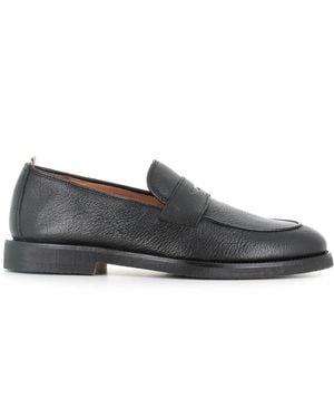 Officine Creative Schwarzer Lederslipper