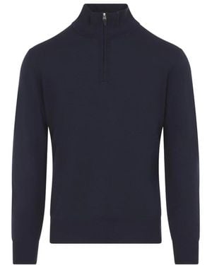 Canali Turtlenecks - Azul