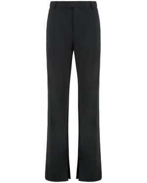 LES FILLES D'EVA Wide Trousers - Black
