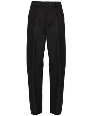 Valentino Garavani Wide Trousers - Black