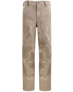 Salvatore Santoro Straight Trousers - Neutro