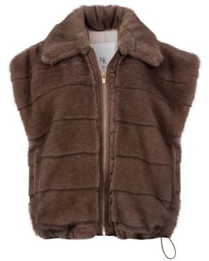 Nukus Hani Gilet - Bruin