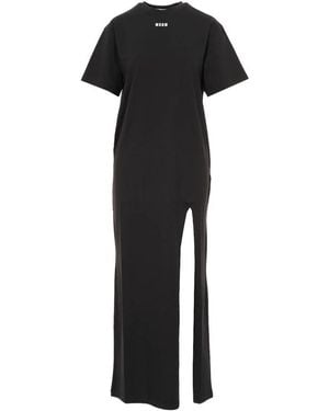 MSGM Maxi Dresses - Black