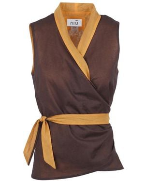 Niu Kimonos - Marrone