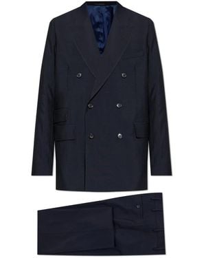 Paul Smith Double Breasted Suits - Azul