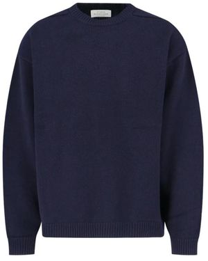Studio Nicholson Hemyl Strickpullover - Blau