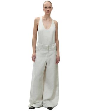 Alysi Wide Trousers - Grey