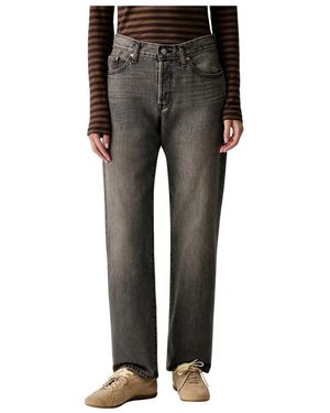 Levi's Jeans ,Grijs ,Katoen 501 90S Straight Jeans