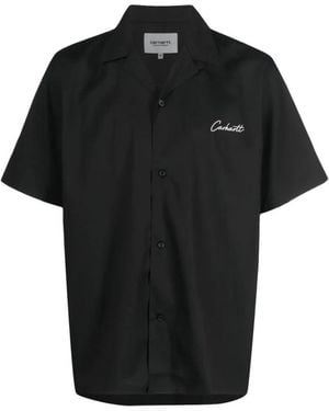 Carhartt Short Sleeve Shirts - Black