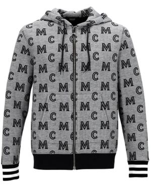 MCM Hoodies & Sweatvesten ,Veelkleurig ,Katoen Cotton Outerwear - Grijs