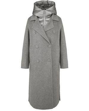 Bomboogie Double-Breasted Coats - Gris