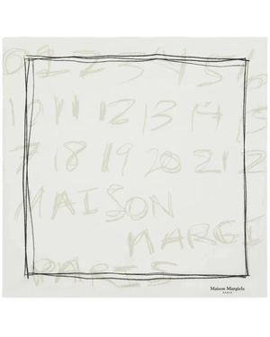 Maison Margiela Silky Scarves - Blanco