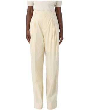 Bottega Veneta Wide Trousers - Neutro