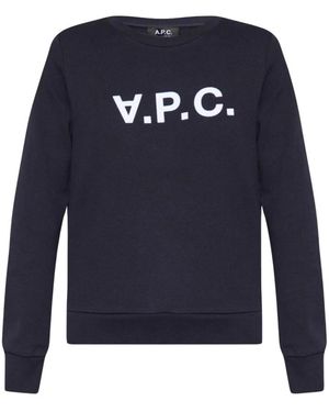 A.P.C. Sweatshirts - Blu