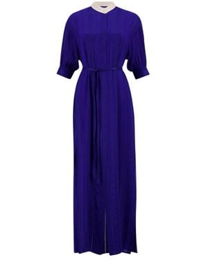 Zeus+Dione Shirt Dresses - Blue