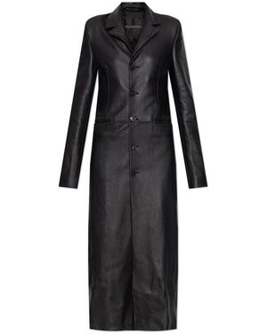 Balenciaga Leather Jackets - Negro