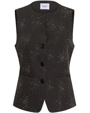 Saint Tropez Vests - Negro