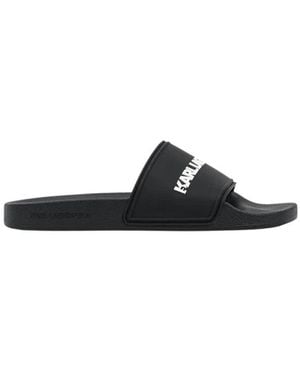 KARL LAGERFELD Sliders - Negro