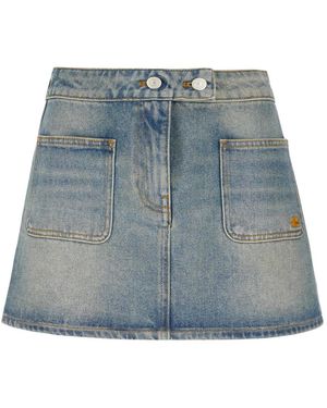Courreges Denim Skirts - Blu