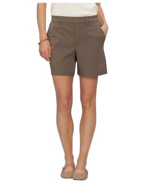 Object Korte Broeken ,Bruin ,Leer Objlisa Mw Re Shorts - Grijs