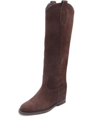 Via Roma 15 High Boots - Brown