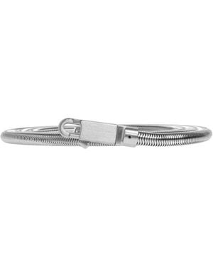 Rick Owens Accessoires ,Grijs ,Bag Chain - Wit