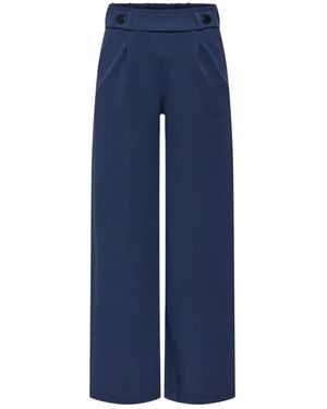 Jacqueline De Yong Wide Trousers - Blue