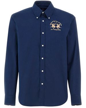 La Martina Casual Shirts - Blue