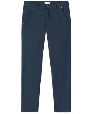 Gas Slim-Fit Trousers - Blauw