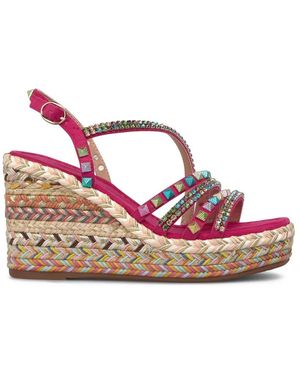 Alma En Pena. Wedges - Pink