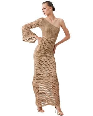 SIMONA CORSELLINI Knitted Dresses - Brown