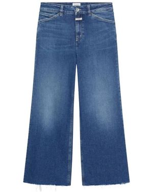 Closed Wide Jeans - Blu