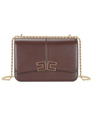Elisabetta Franchi Cross Body Bags - Brown