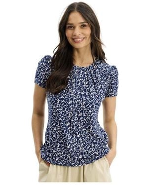iN FRONT Blouses - Blue