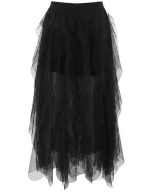 Ermanno Scervino Midi Skirts - Nero