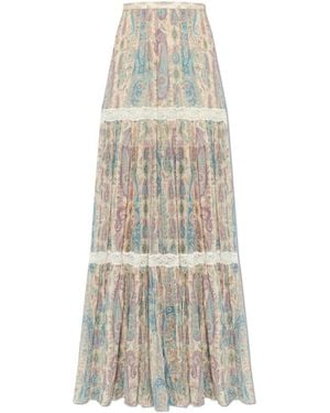 Etro Maxi Skirts - Natural