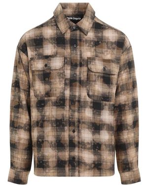 Palm Angels Casual Shirts - Brown