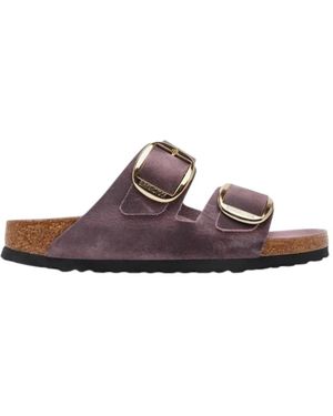 Birkenstock Sliders - Brown