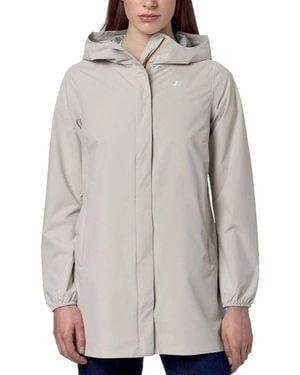 K-Way Mathy Bonded Jersey V Medio - Grijs