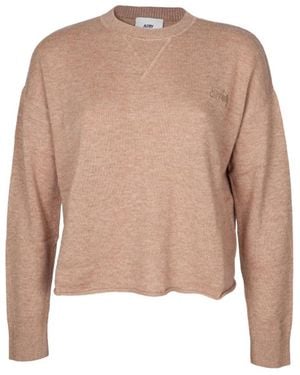 Autry Pullover Mit Rundhalsausschnitt - Natur